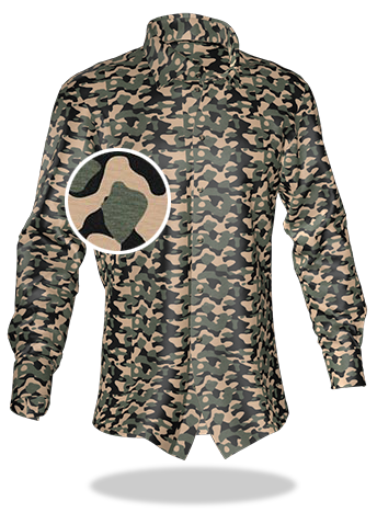 camouflage Hemd