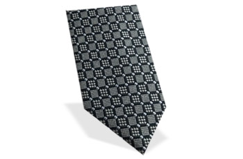 schwarz weiße Krawatte